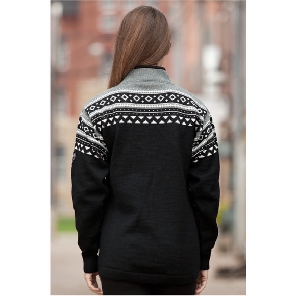 Dale of Norway Wool Dovre Jacket Black XL Unisex - Picture 3 of 17